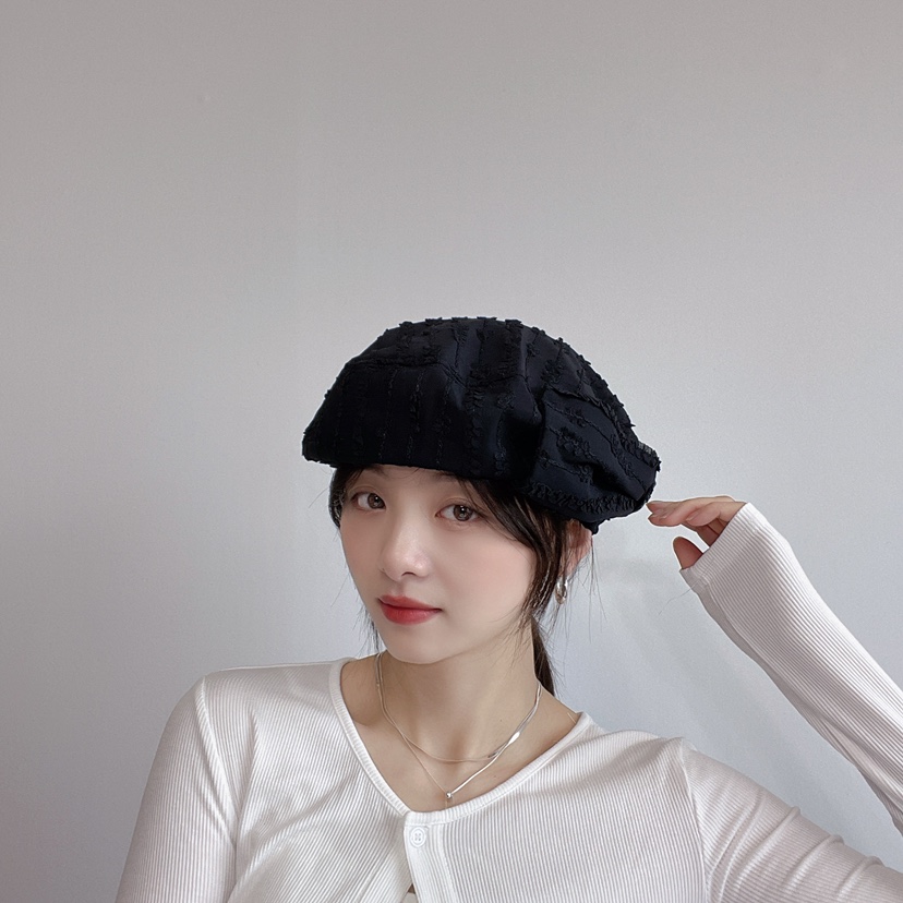 LOVELY HAT韓國直郵㊣東大門實拍女裝新品時尚熱賣人氣帽子LOVELY HAT帽子