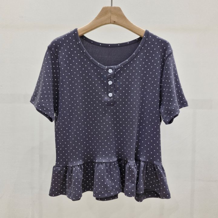 IF U-이퓨-T韓國直郵㊣女裝新款休閑推薦25春夏熱賣時尚T恤IF UT恤圖色2