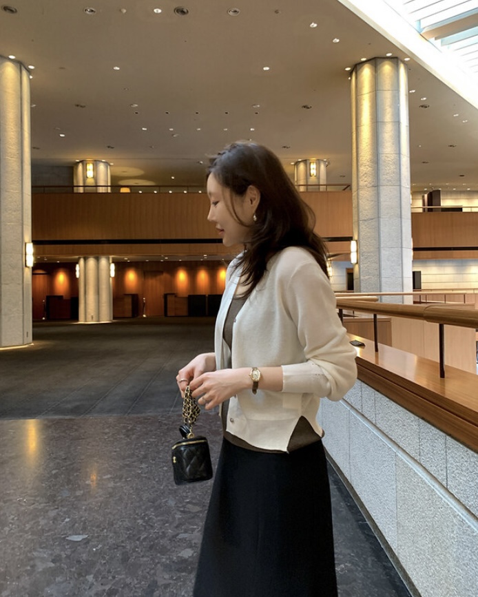 MAYBEEN韓國直郵㊣女裝新款休閑熱賣推薦時尚25春夏針織衫開衫MAYBEEN針織衫