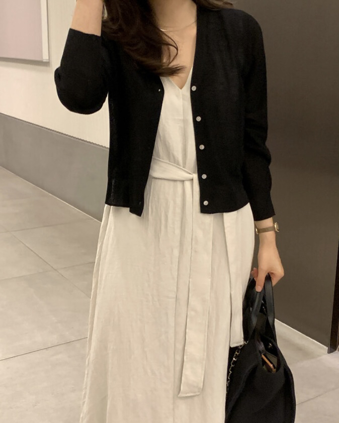 MAYBEEN韓國直郵㊣女裝新款休閑熱賣推薦時尚25春夏針織衫開衫MAYBEEN針織衫