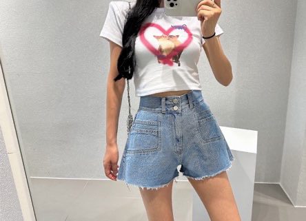 2TWO MOON韓國直郵㊣東大門實拍女裝新品25春夏推薦時尚短褲2TWO MOON短褲
