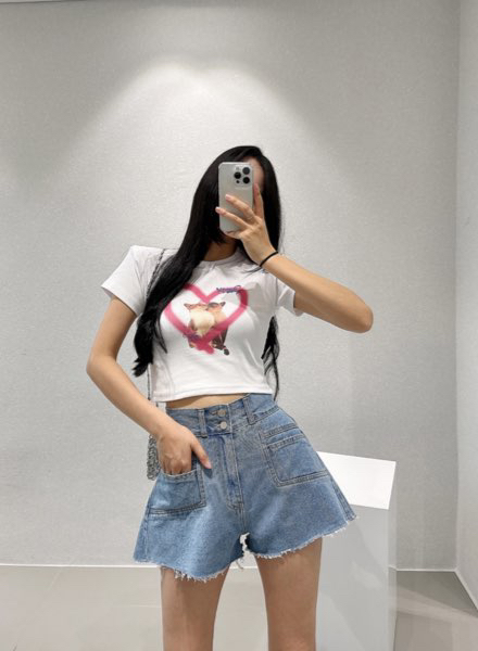 2TWO MOON韓國直郵㊣東大門實拍女裝新品25春夏推薦時尚短褲2TWO MOON短褲