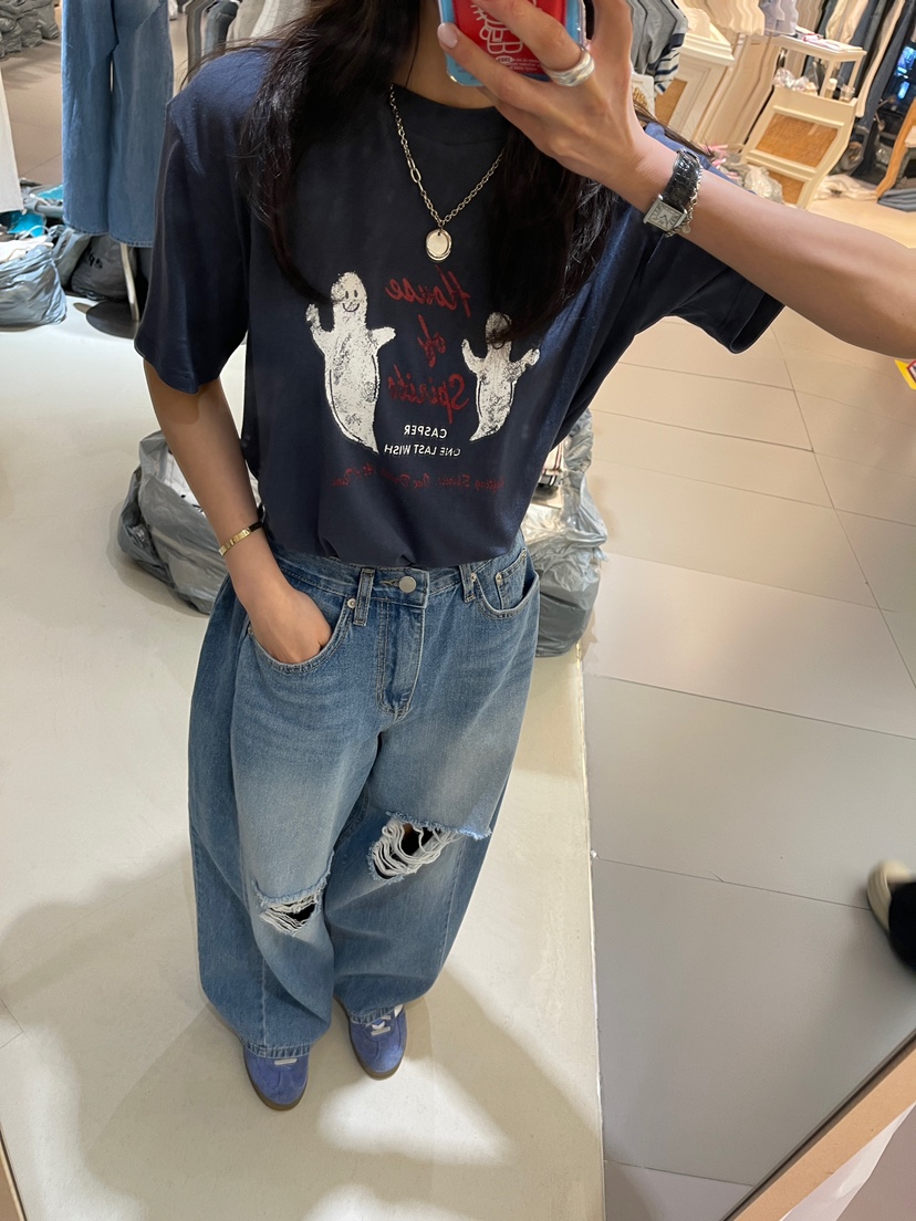 BOUND.A直郵韓國代購㊣女裝新品人氣熱賣推薦時尚25春夏T恤BOUND.AT恤