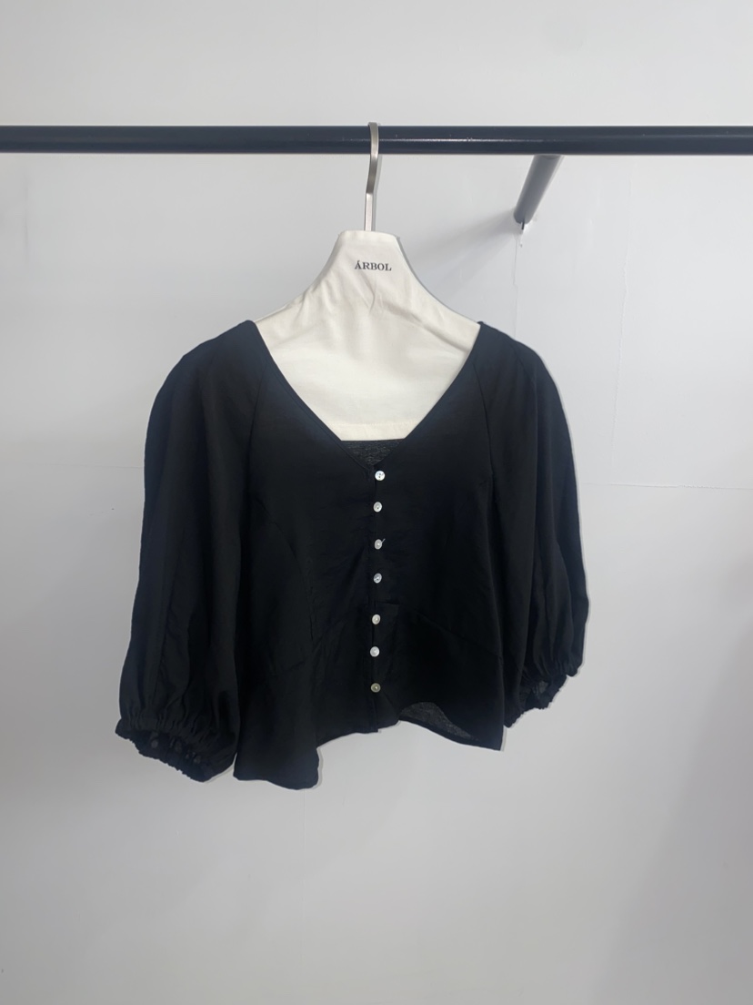 ARBOL直郵韓國代購㊣女裝新品人氣推薦休閑25春夏襯衫蕾絲衫ARBOL襯衫/蕾絲衫圖色4