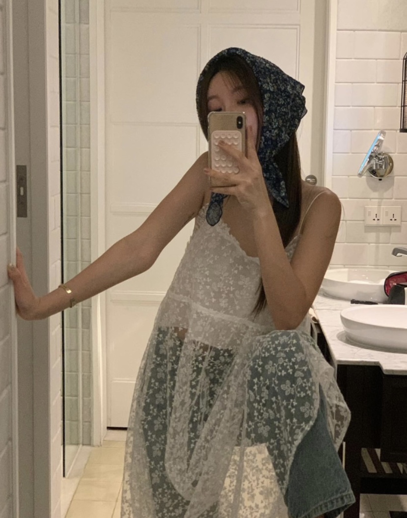 ROUGH韓國㊣直郵東大門代購女裝新品時尚熱賣人氣25春夏連衣裙ROUGH連衣裙