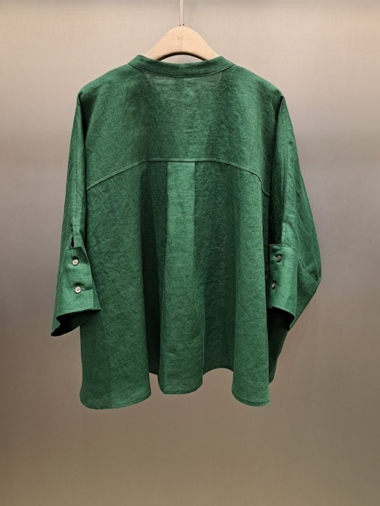 THE SIL韓國直郵㊣東大門實拍女裝新款休閑襯衫蕾絲衫亞麻THE SIL/1 2ILLY襯衫/蕾絲衫