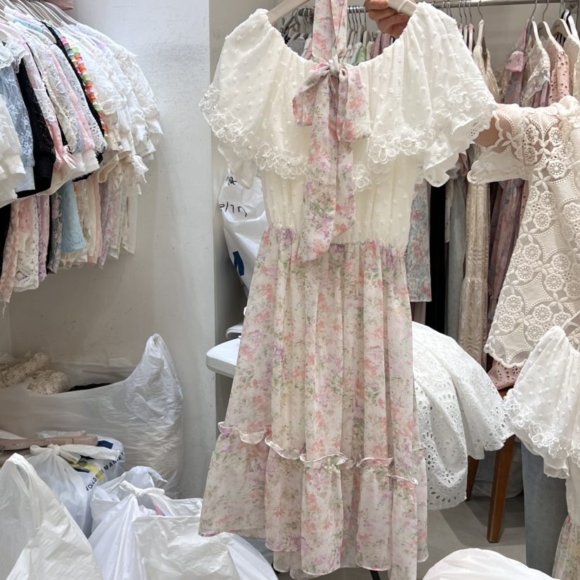 YARD韓國直郵㊣女裝新品推薦人氣熱賣25春夏時尚連衣裙含腰帶YARD連衣裙圖色2