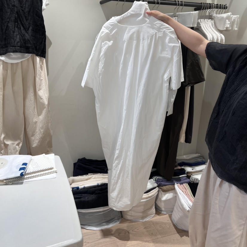 LE JARDINET直郵韓國代購㊣女裝新款25春夏休閑連衣裙長款LE JARDINET連衣裙