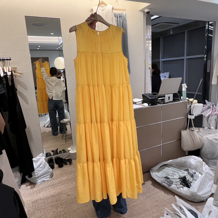 W AND J韓國㊣直郵東大門代購女裝新品人氣熱賣時尚連衣裙W AND J連衣裙