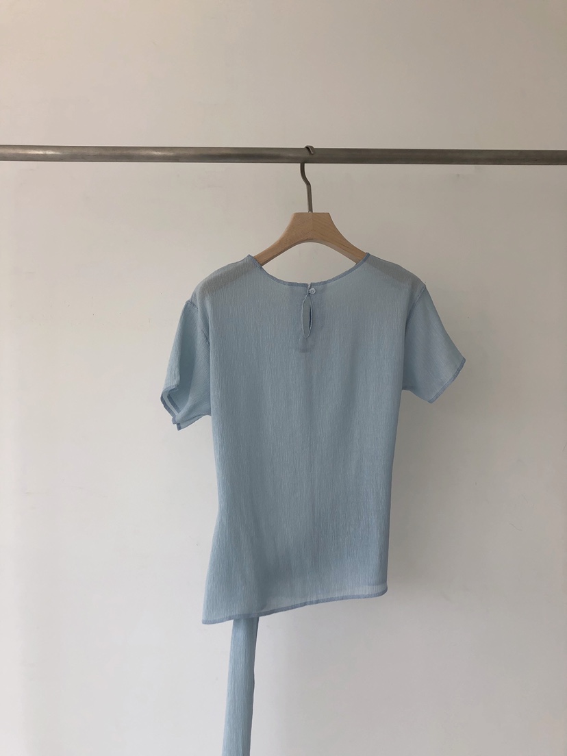 NWEOL韓國直郵㊣東大門實拍女裝新款熱賣時尚25春夏襯衫蕾絲衫NWEOL襯衫/蕾絲衫