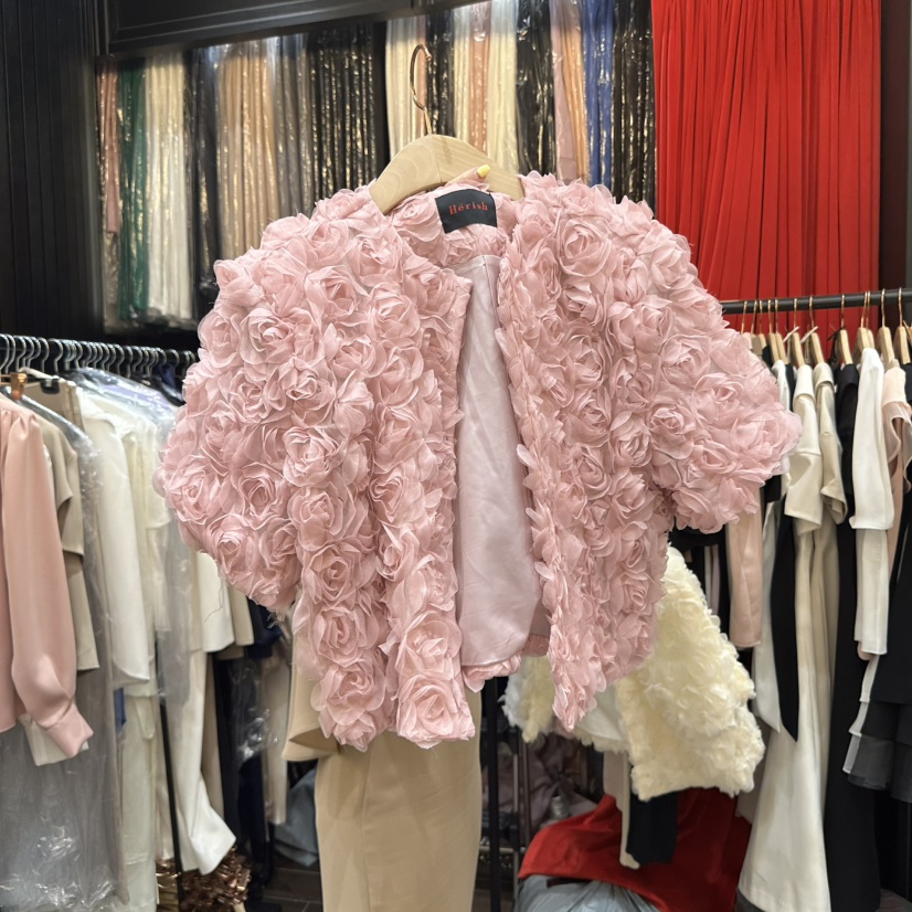 HERISH-HAUTE韓國㊣直郵東大門代購女裝新品熱賣推薦25春夏夾克HERISH-HAUTE夾克圖色2