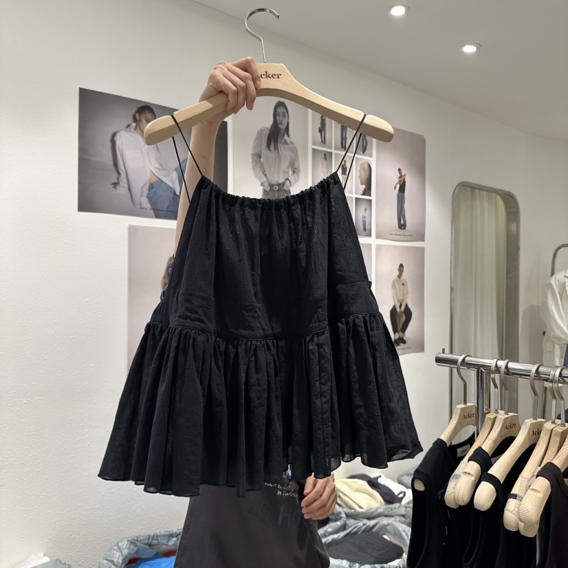 ACKER韓國㊣直郵東大門代購女裝新款熱賣推薦時尚人氣吊帶背心ACKER吊帶/背心圖色2