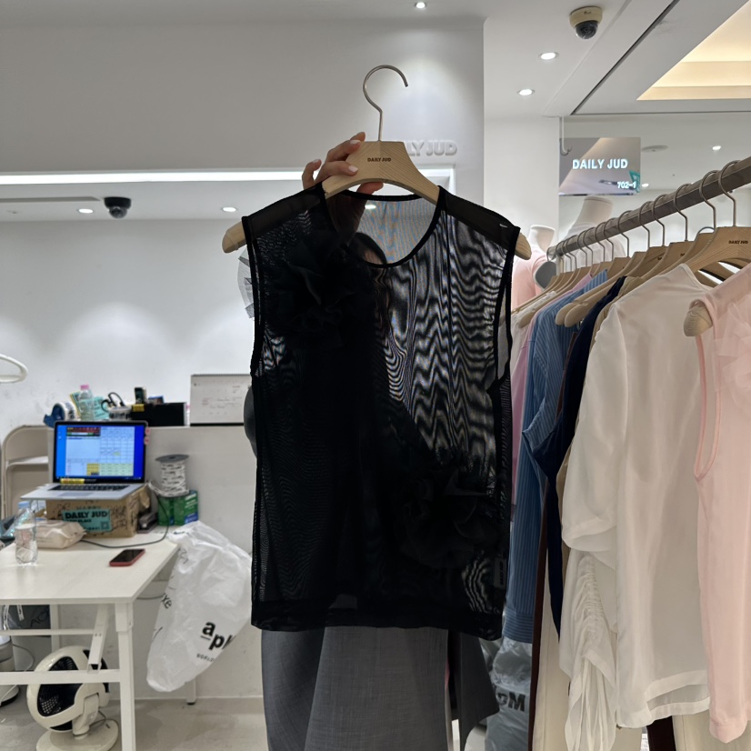DAILYJUD直郵韓國代購㊣女裝新品休閑時尚人氣推薦吊帶背心DAILY JUD吊帶/背心圖色2
