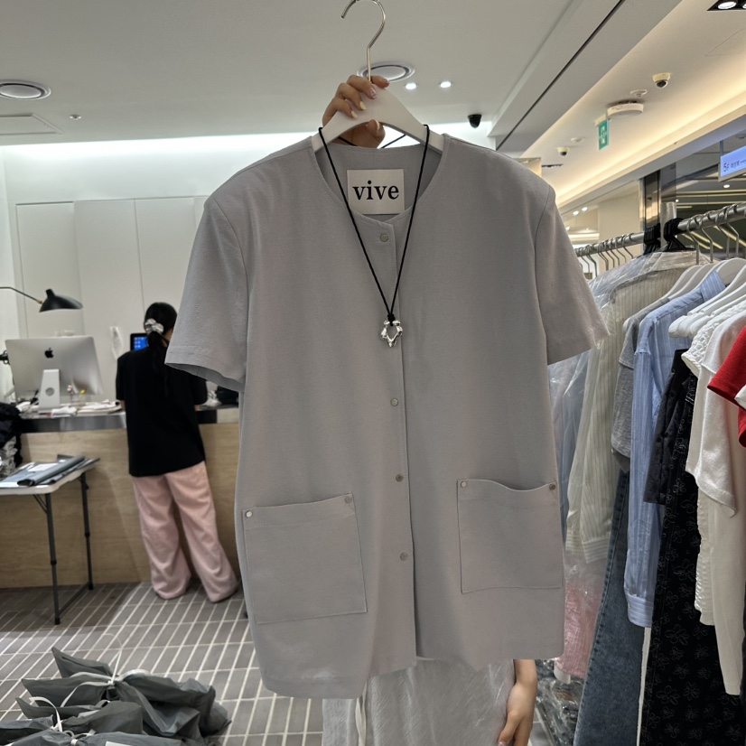 VIVE韓國㊣直郵東大門代購女裝新品推薦熱賣休閑時尚人氣夾克VIVE夾克圖色2