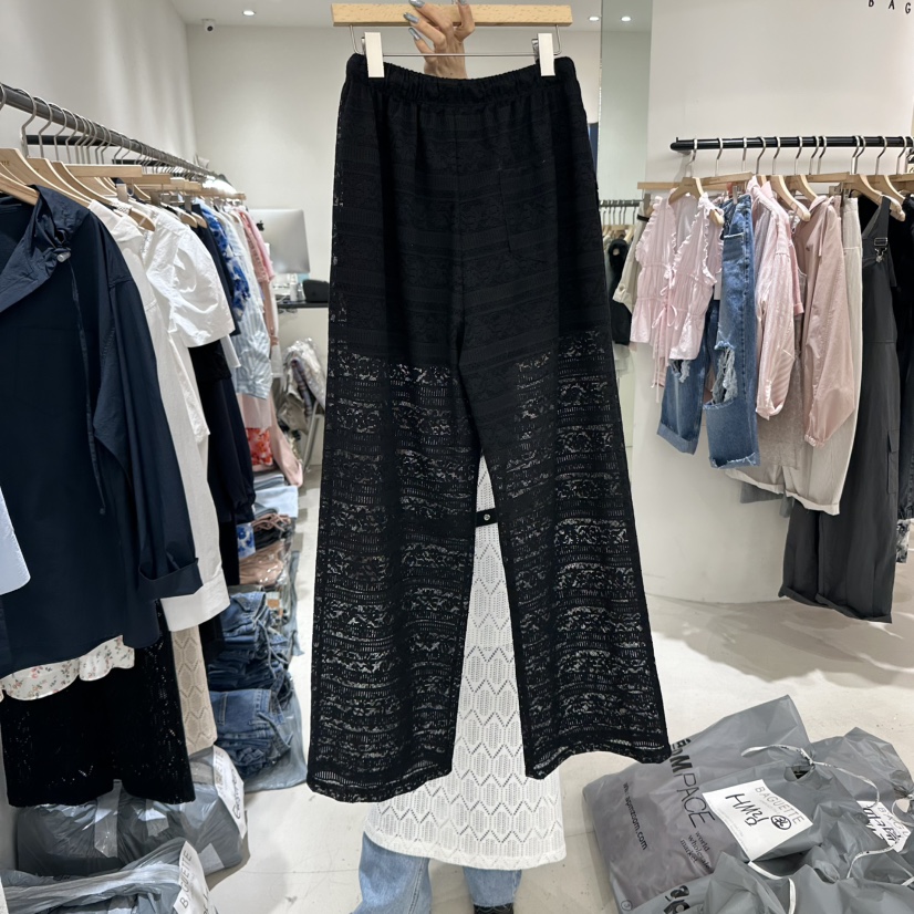 BAGUETTE韓國直郵㊣女裝新品熱賣25春夏時尚推薦人氣休閑褲BAGUETTE休閑褲