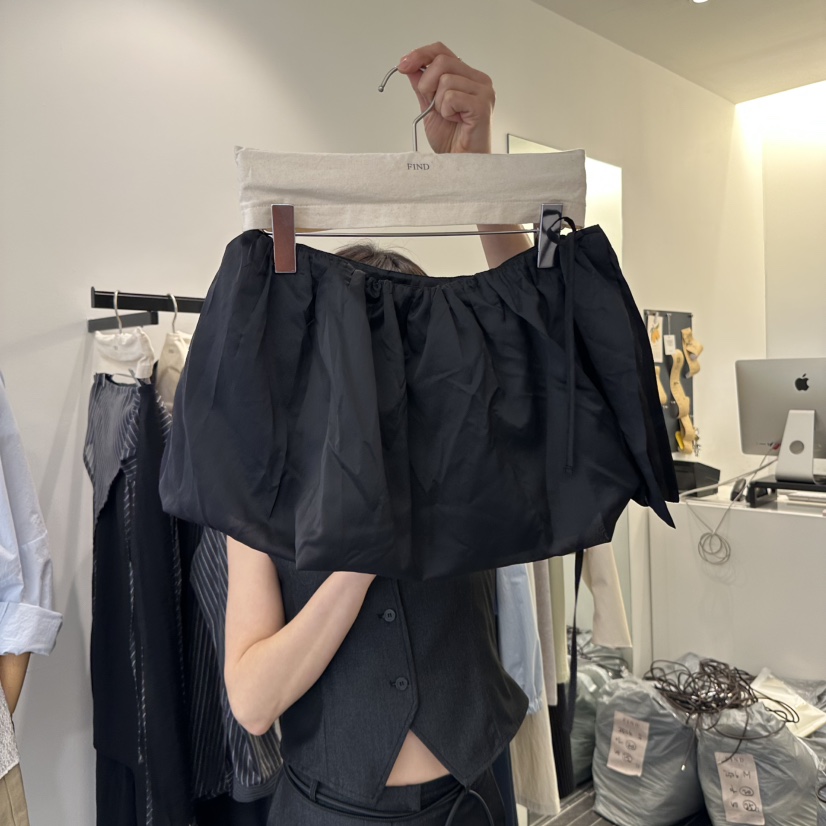 FIND-P直郵韓國代購㊣女裝新款熱賣25春夏人氣休閑時尚短裙FIND-P短裙圖色3