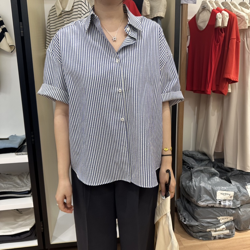 MUYBIEN直郵韓國代購㊣女裝新品人氣25春夏推薦熱賣襯衫蕾絲衫MUYBIEN襯衫/蕾絲衫圖色3