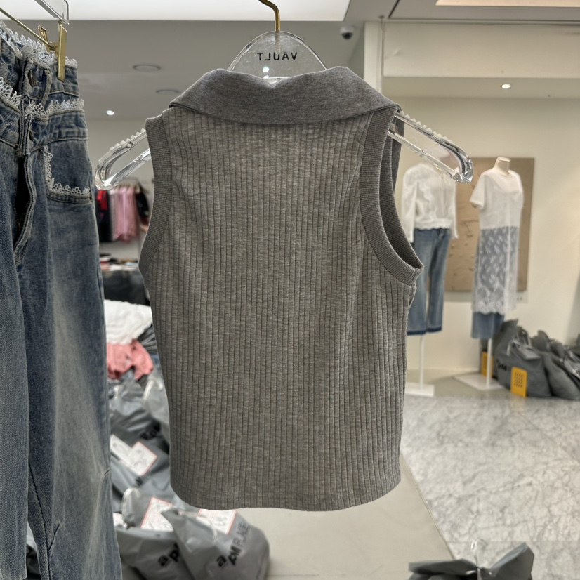 VAULT韓國直郵㊣女裝新品時尚推薦25春夏熱賣休閑人氣吊帶背心VAULT吊帶/背心