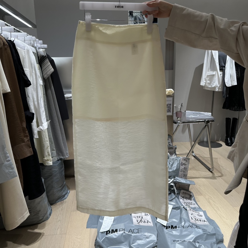 FAVOR-P韓國㊣直郵東大門代購女裝新品推薦人氣熱賣休閑長裙FAVOR-P長裙圖色1