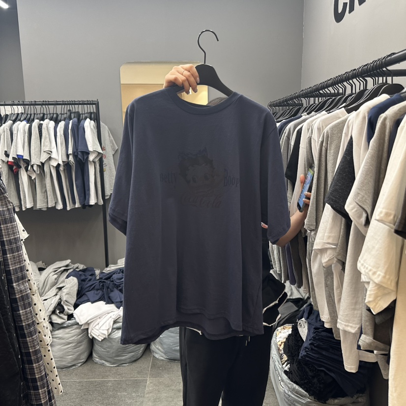 CREDITO直郵韓國代購㊣女裝新款人氣熱賣推薦25春夏休閑T恤Came_l 家T恤圖色2