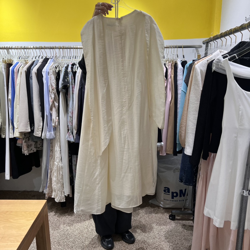 LE MASTERPLACE直郵韓國代購㊣女裝新品休閑時尚連衣裙亞麻Le masterpiece連衣裙