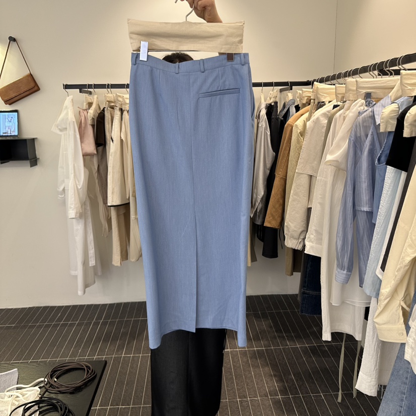FIND-P韓國直郵㊣女裝新款人氣熱賣25春夏時尚休閑推薦長裙FIND-P長裙