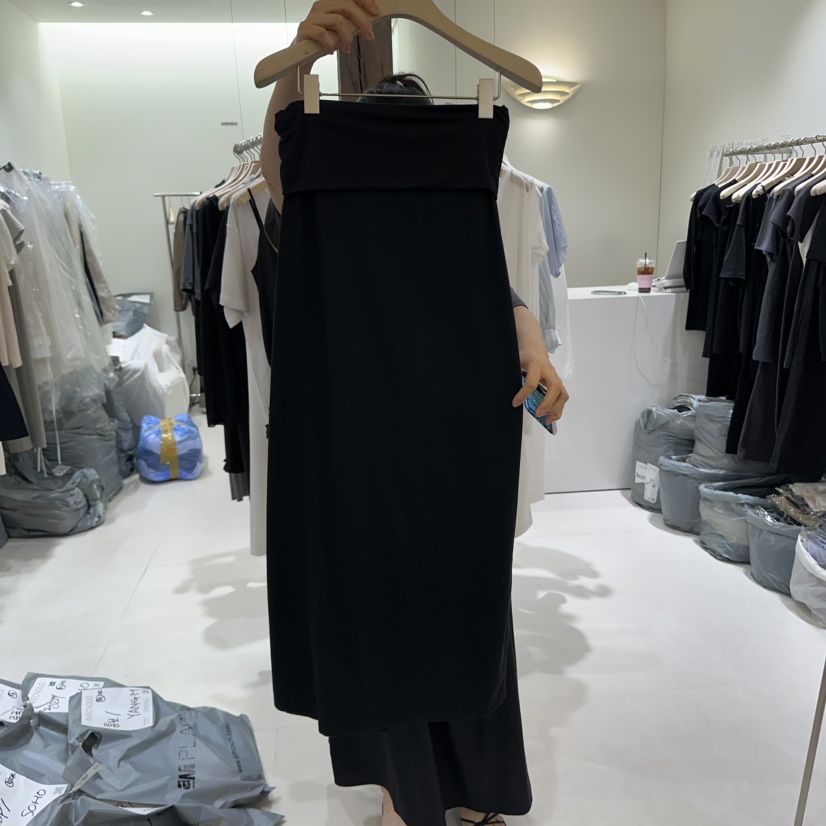 AVECNOUS韓國直郵㊣東大門實拍女裝新品25春夏時尚人氣長裙AVECNOUS長裙圖色3