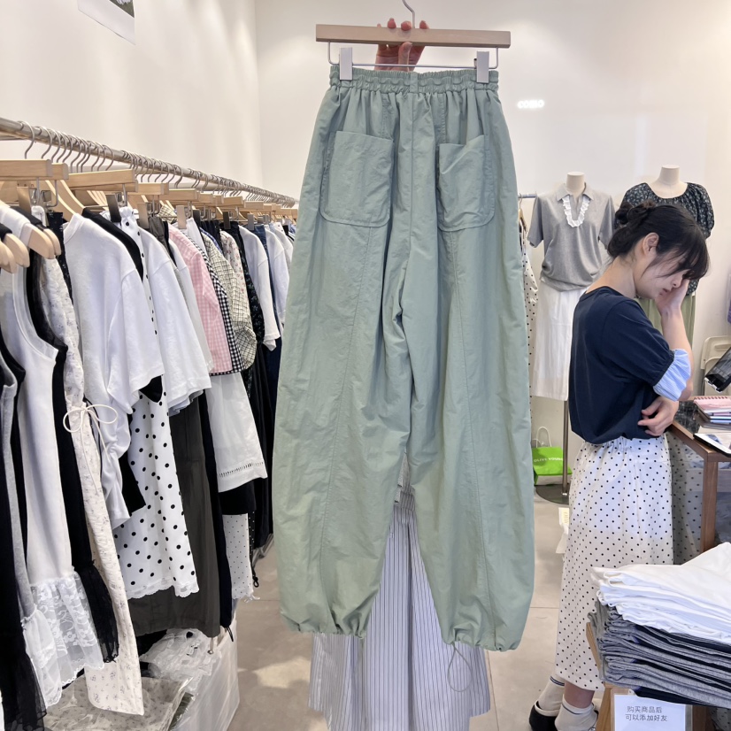 TAN&COMO韓國㊣直郵東大門代購女裝新款25春夏休閑休閑褲tan-COMO休閑褲