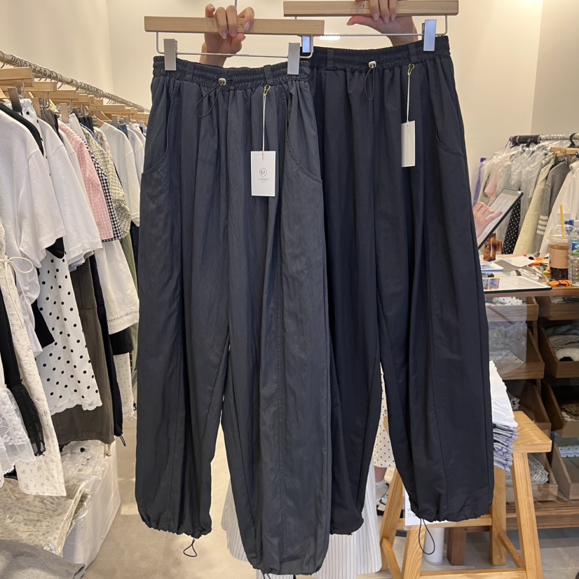 TAN&COMO韓國㊣直郵東大門代購女裝新款25春夏休閑休閑褲tan-COMO休閑褲