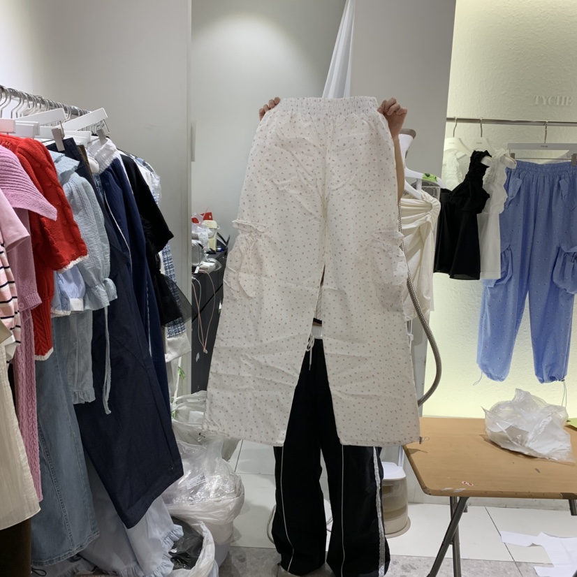 TYCHE韓國直郵㊣女裝新款25春夏時尚熱賣推薦休閑休閑褲工裝褲TYCHE休閑褲