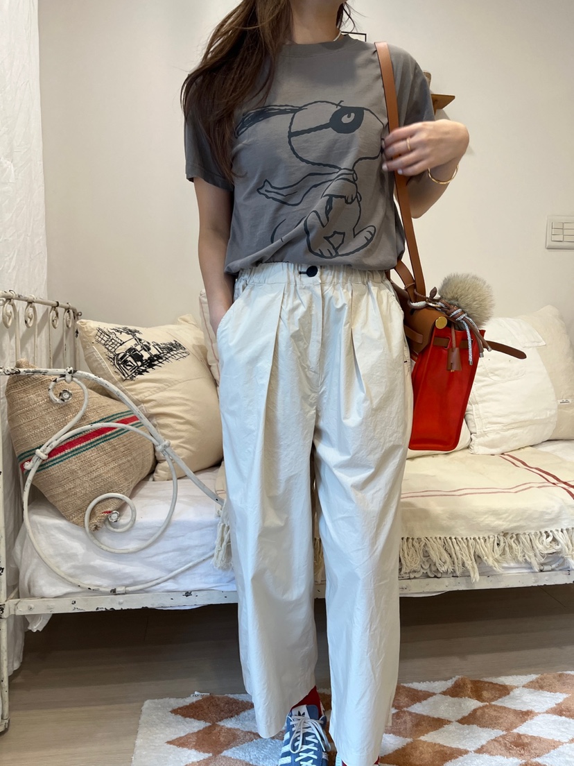 AT NOTE直郵韓國代購㊣女裝新品25春夏人氣熱賣休閑T恤史努比AT NOTET恤