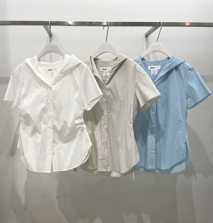 URBANE cloth韓國直郵㊣東大門實拍女裝新款推薦襯衫蕾絲衫URBANE cloth襯衫/蕾絲衫