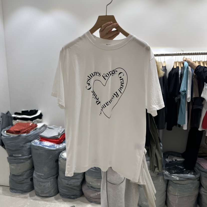 URBANSTORY/REMAKING韓國直郵㊣女裝新款休閑25春夏人氣T恤BAGUETTE-PT恤圖色1