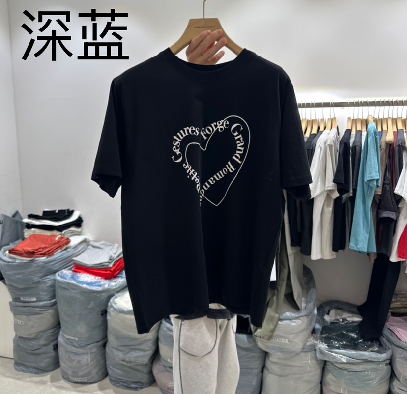 URBANSTORY/REMAKING韓國直郵㊣女裝新款休閑25春夏人氣T恤BAGUETTE-PT恤圖色3