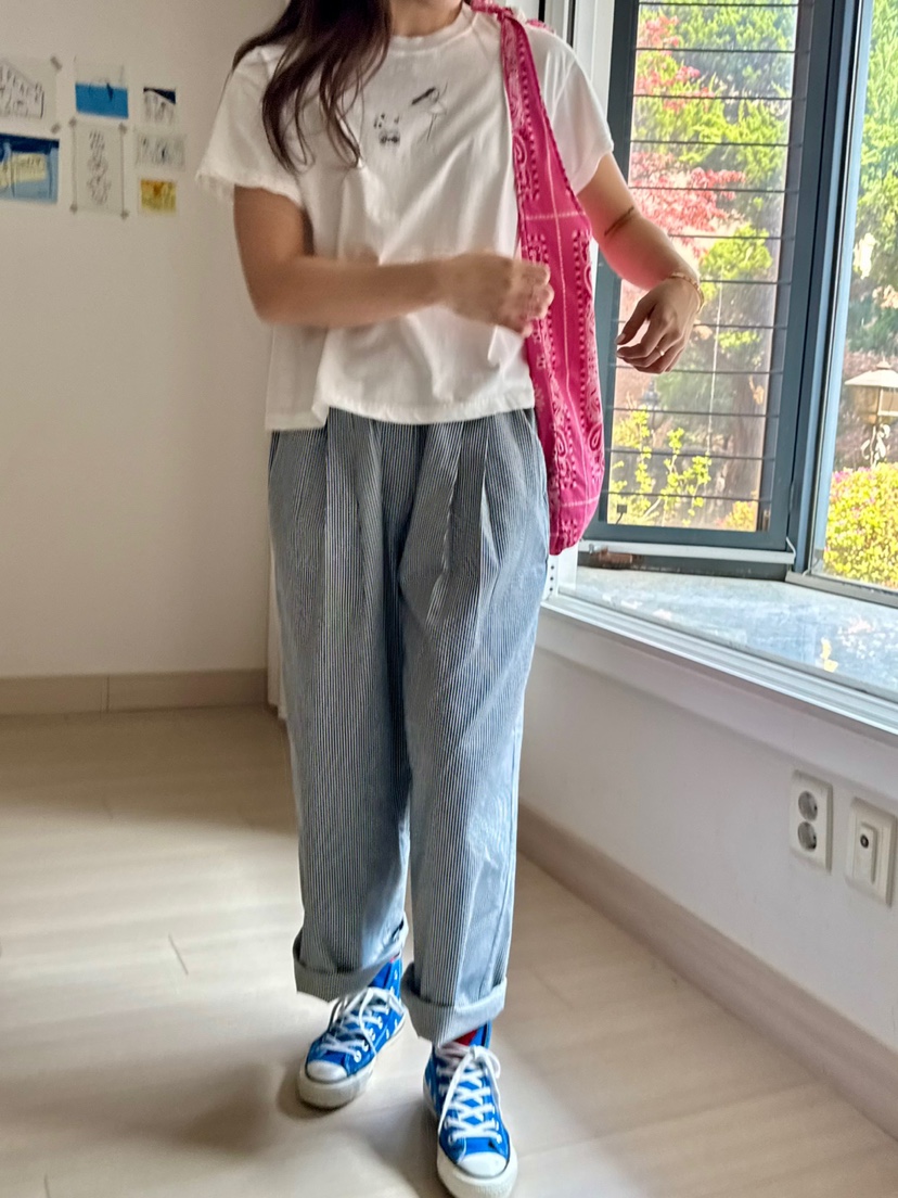 AT NOTE韓國㊣直郵東大門代購女裝新款熱賣時尚人氣25春夏T恤AT NOTET恤