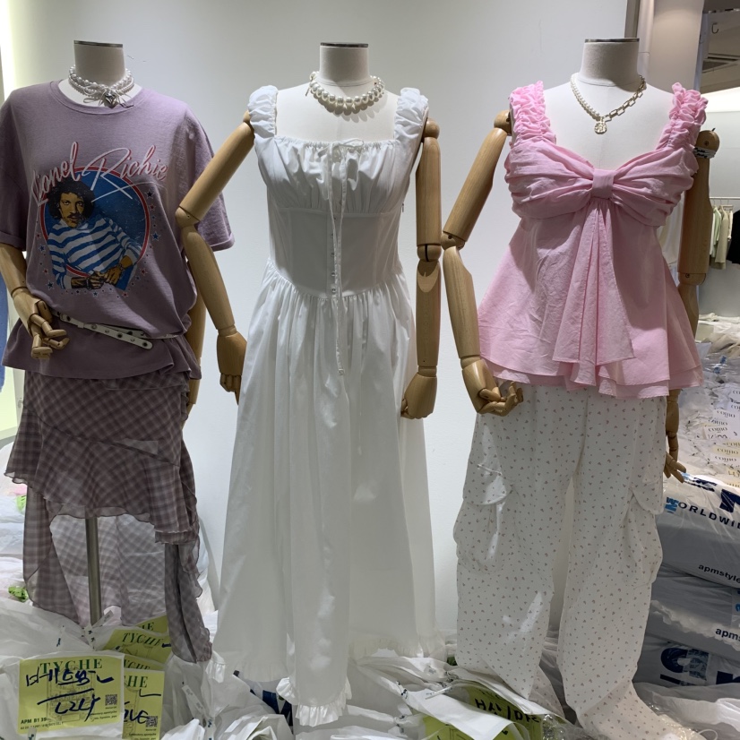 TYCHE韓國直郵㊣女裝新品熱賣時尚推薦人氣休閑25春夏連衣裙TYCHE連衣裙