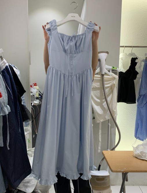 TYCHE韓國直郵㊣女裝新品熱賣時尚推薦人氣休閑25春夏連衣裙TYCHE連衣裙圖色2