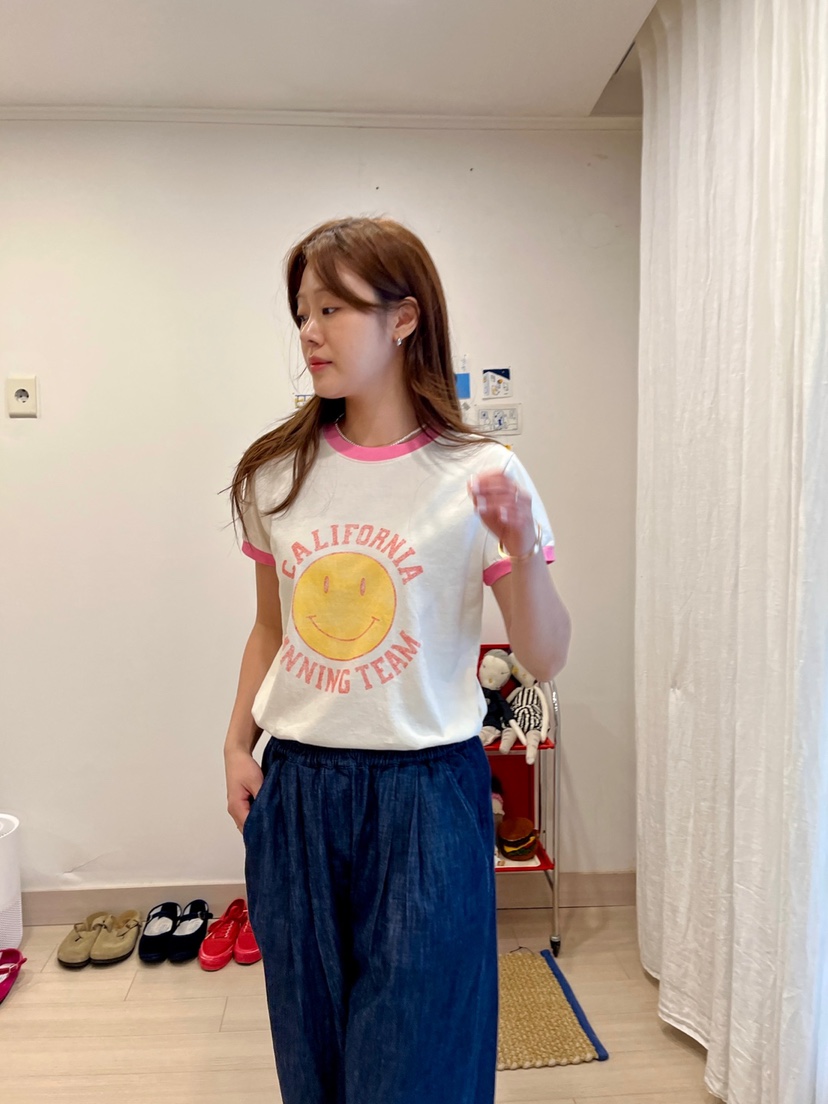 AT NOTE直郵韓國代購㊣女裝新品休閑時尚人氣熱賣推薦25春夏T恤AT NOTET恤