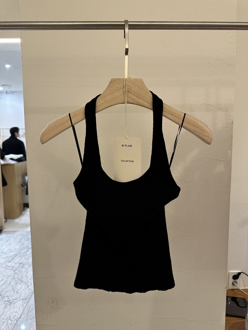 BPLAN韓國直郵㊣女裝新品時尚人氣休閑熱賣推薦25春夏吊帶背心BPLAN吊帶/背心圖色3