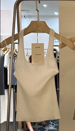 BPLAN韓國直郵㊣女裝新品時尚人氣休閑熱賣推薦25春夏吊帶背心BPLAN吊帶/背心圖色4