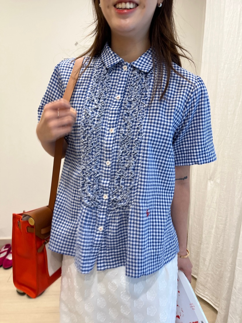 AT NOTE韓國直郵㊣女裝新款時尚休閑熱賣25春夏襯衫蕾絲衫AT NOTE襯衫/蕾絲衫