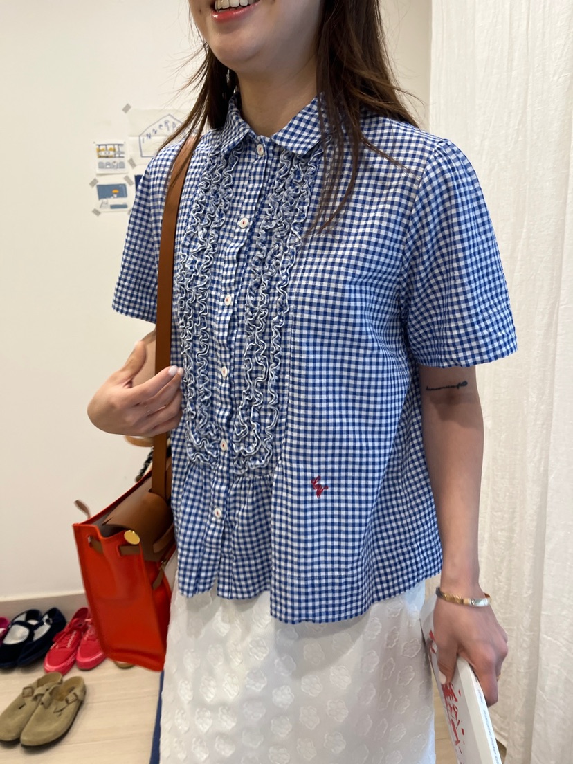 AT NOTE韓國直郵㊣女裝新款時尚休閑熱賣25春夏襯衫蕾絲衫AT NOTE襯衫/蕾絲衫