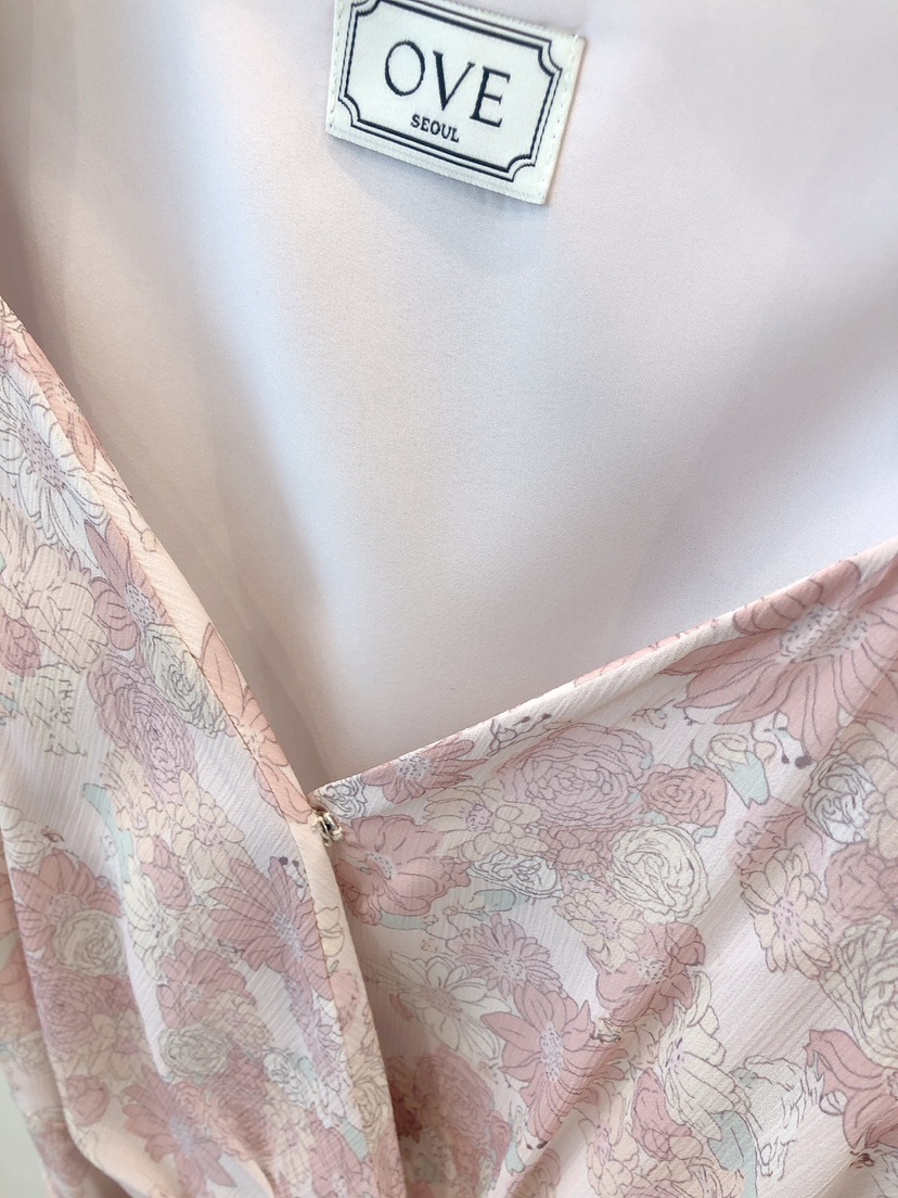 OVE韓國直郵㊣東大門實拍女裝新款休閑人氣熱賣時尚25春夏連衣裙OVE連衣裙