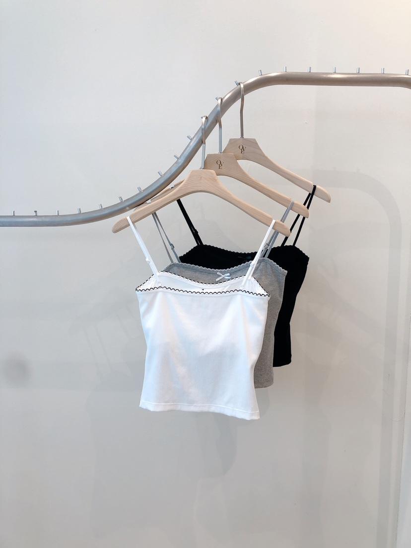 OVE韓國㊣直郵東大門代購女裝新品時尚人氣休閑25春夏吊帶背心OVE吊帶/背心