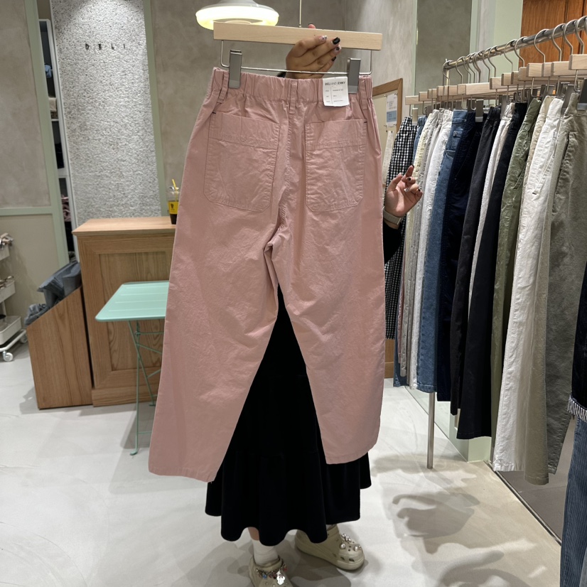 DELI JENNY直郵韓國代購㊣女裝新品推薦25春夏熱賣時尚休閑褲DELI JENNY休閑褲