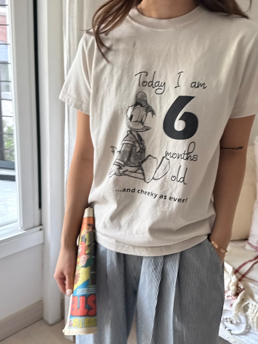 AT NOTE韓國㊣直郵東大門代購女裝新品人氣休閑熱賣25春夏T恤AT NOTET恤