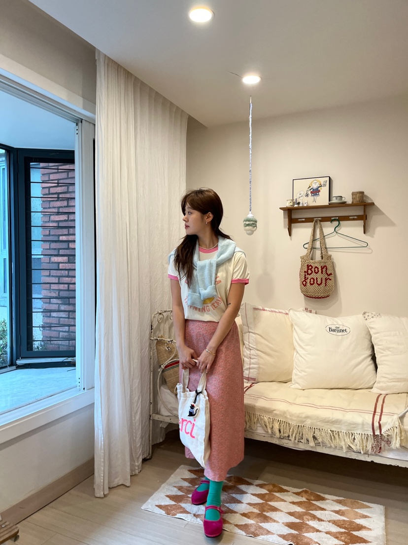 AT NOTE韓國直郵㊣東大門實拍女裝新款人氣熱賣25春夏長裙AT NOTE長裙