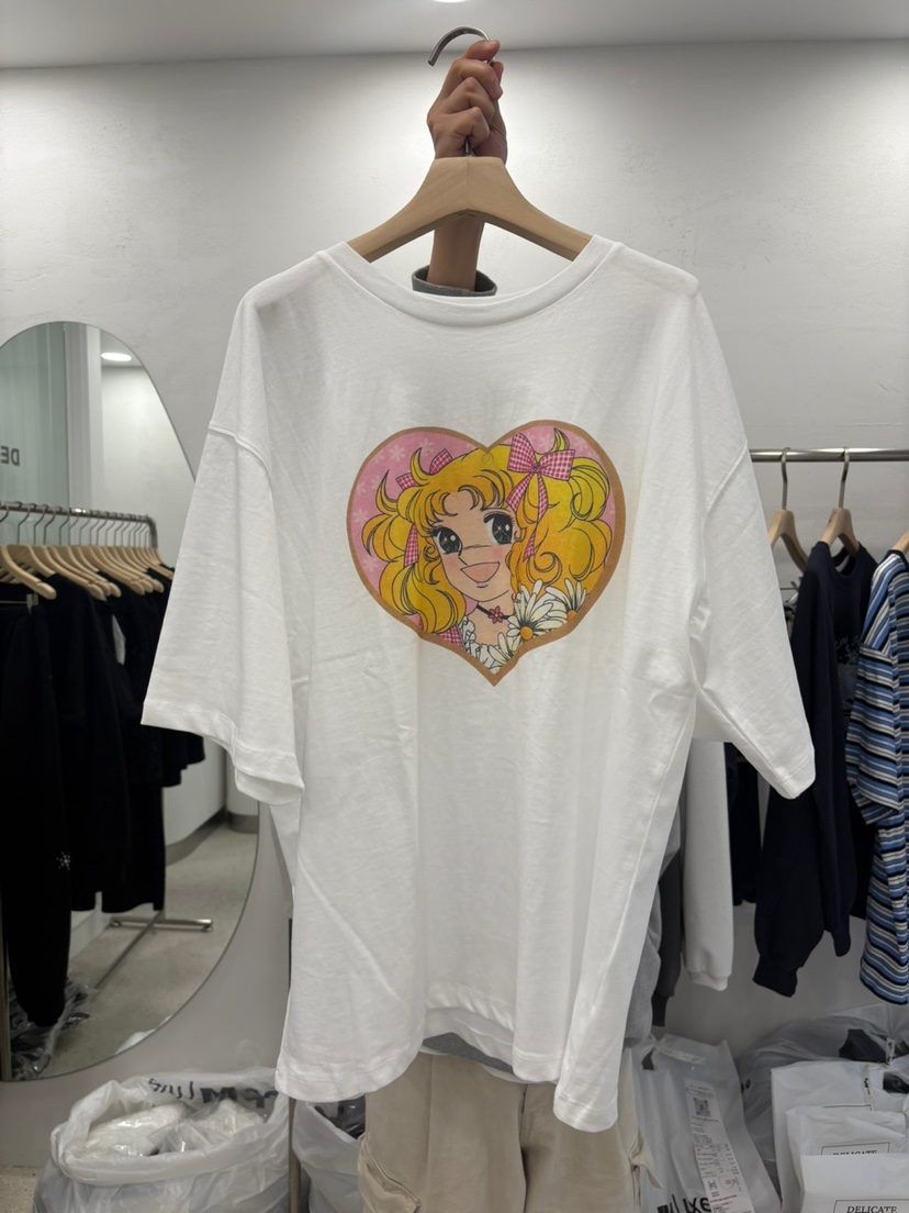 DELICATE韓國直郵㊣東大門實拍女裝新款25春夏推薦時尚人氣T恤DELICATET恤