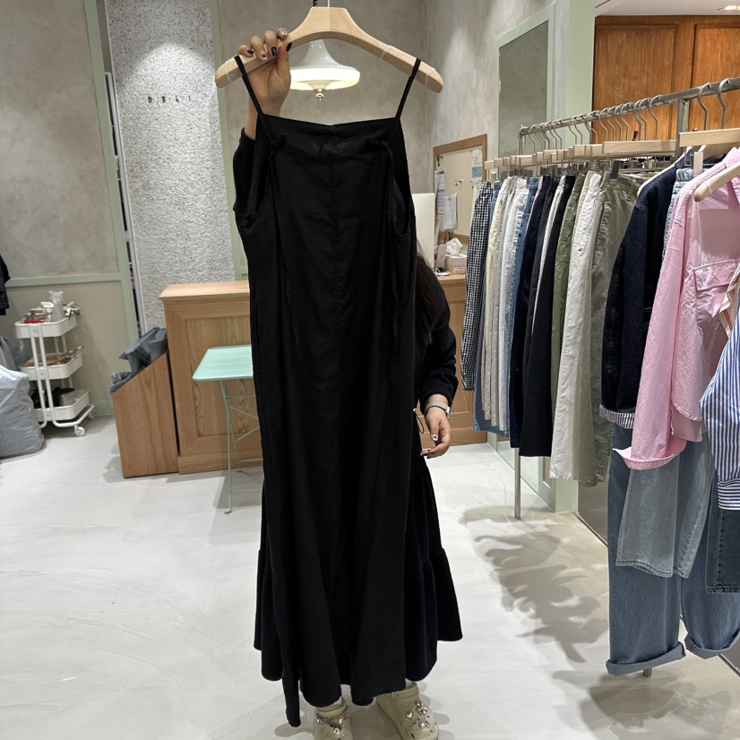 DELI JENNY韓國直郵㊣女裝新品休閑推薦時尚熱賣人氣連衣裙DELI JENNY連衣裙