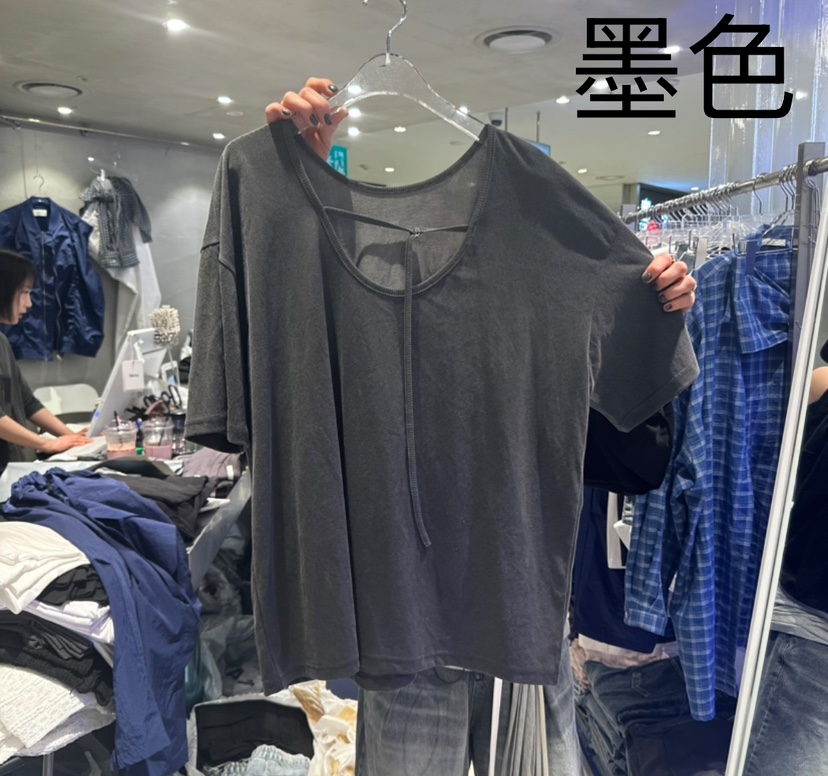 HERTZ-P韓國㊣直郵東大門代購女裝新品休閑25春夏熱賣時尚T恤HERTZ-PT恤圖色2